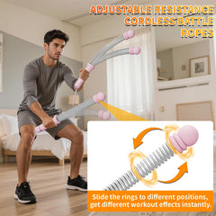 Varillo handle close-up with anti-slip grip for secure, sweat-resistant workouts
