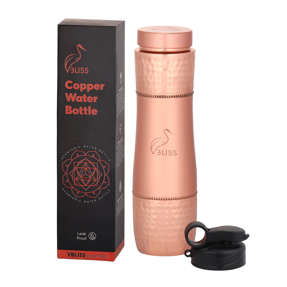 VBLISS front view showing polished copper finish and durable design benefit