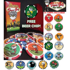 Vegas Golf front packaging showing game components and gift-ready design