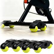Venshy front view of rocker feet fitted to Kickr Core 2 showing compatibility and fit