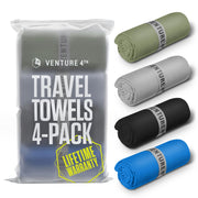 VENTURE 4TH folded 4-pack front view showing compact storage and color variety