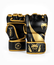 Venum Challenger 2.0 front view showing black gold finish and durable build