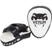 Venum front view focus mitts showing compact target and fast training benefits
