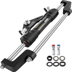VEVOR front-mount cylinder full view showing durable steering component and reliable control