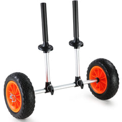 VEVOR kayak cart front view showing stable load support