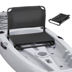 VEVOR kayak seat front view showing elevated comfort and improved posture