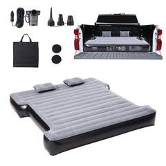 VEVOR front view of full-size 5.5–5.8ft truck bed mattress showing fit and comfort