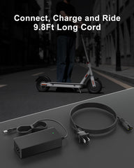 vhbw charger LED indicator lit red charging and easy monitoring benefit