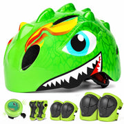 VICTGOAL front view of helmet showing protective shell and colorful design, enhances safety