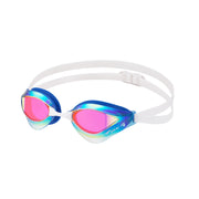 VIEW front view of V-230ASA blue mirrored goggles showing sleek design and performance