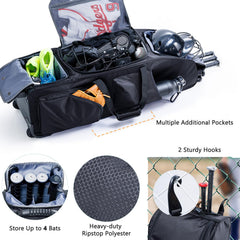 VIGEGARI ventilated shoe pocket keeping cleats separate and reducing odors