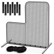Vincreem front view of 7x7 ft L screen net showing full coverage and protection