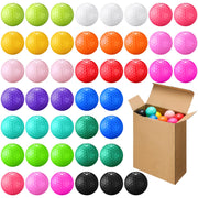 Vinsot front packaging showing 48 mixed-color practice golf balls helping quick identification