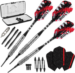 Viper by GLD Products front view of boxed Bully set showing included case and darts for compact storage