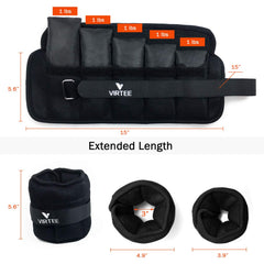 Virtee worn on ankles during jogging showing added resistance benefit