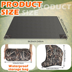 VitalCozy removable hood close-up demonstrating windproof protection