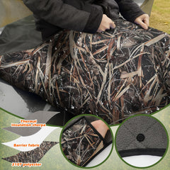 VitalCozy hand pockets detail showing warmth and quick storage