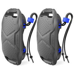 VITODALA front view of two gray fenders showing ready-to-install design and protection