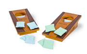 Viva Sol front view walnut boards showing compact design and attractive finish