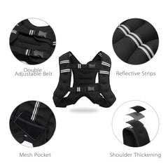 VIVITORY back mesh pocket visible for adding small extra weight