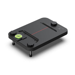 Voice Caddie front view of stand showing stable platform and quick setup benefit