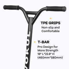 VOKUL S2 Pro rubber handlebar grips for comfort and secure control during rides