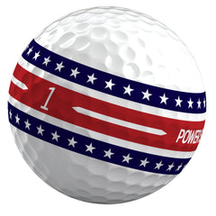 Volvik ball next to tees and ruler illustrating real size and scale for shoppers