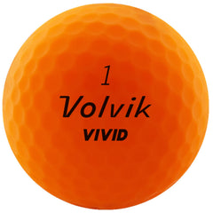 Volvik Vivid matte finish close-up showing textured coating for reduced glare and longer color life