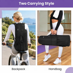 Voolra close-up zipper and reinforced attachment points for durable carry