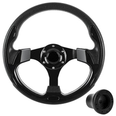 VOONKE front view of steering wheel showing sleek design and improved control