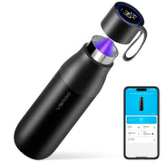 VSITOO S1 Pro front view showing sleek stainless steel and handle for easy carry