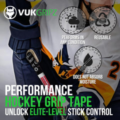 VukGripz edge-to-edge adhesive detail showing clean wrap and residue-free removal