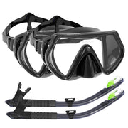 WACOOL mask front view showing clear lens and comfortable fit for better vision