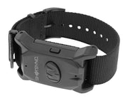 Walker's SHOTSYNC front view showing compact wearable and quick access buttons for easy use