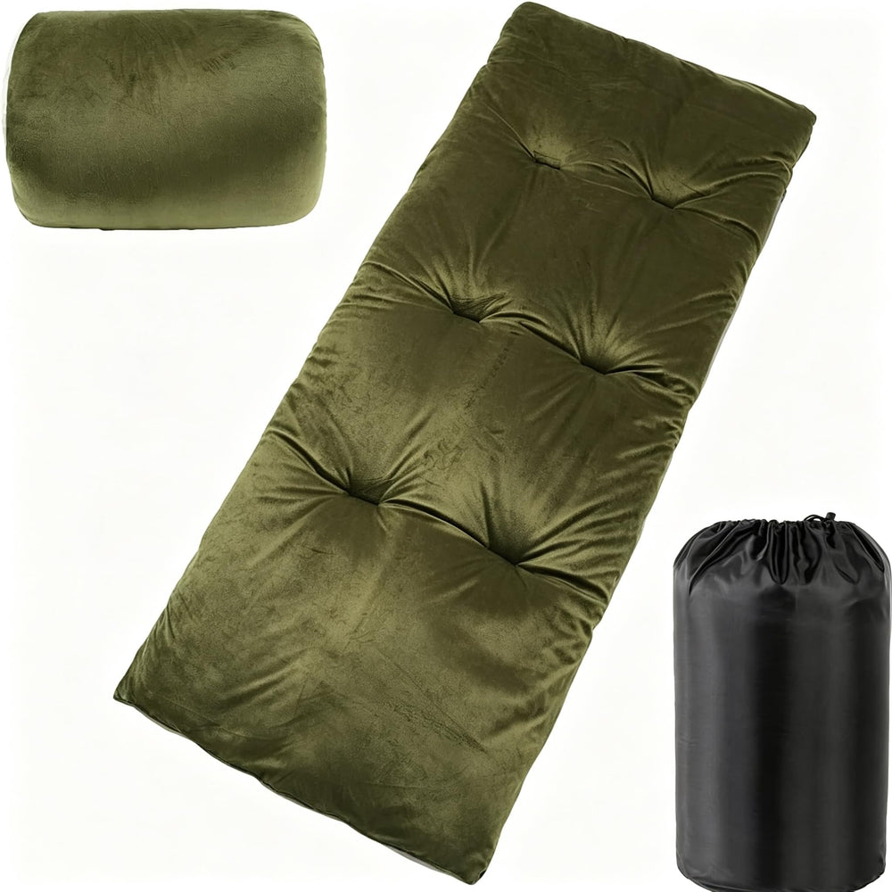 Wamsound cot pad front view showing full 75 by 28 size and cushioning benefit