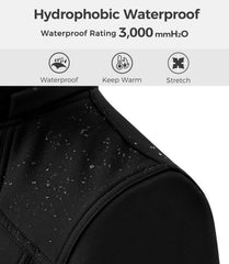 wantdo zippered exterior pocket close-up securing valuables and warming hands