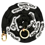 WARLION front view showing chain and carry bag for secure transport