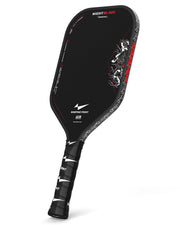 Warping Point Nightblade front view showing raw carbon face and streamlined shape for spin