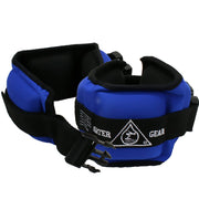 Water Gear front view blue cuff showing design and fit benefit