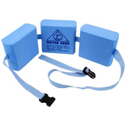 Water Gear front view of three-module belt showing fit and support
