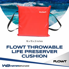waterbrands Flowt side profile featuring webbed handle for quick throwing