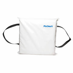 waterbrands front view of cushion showing shape and label for quick identification and safety