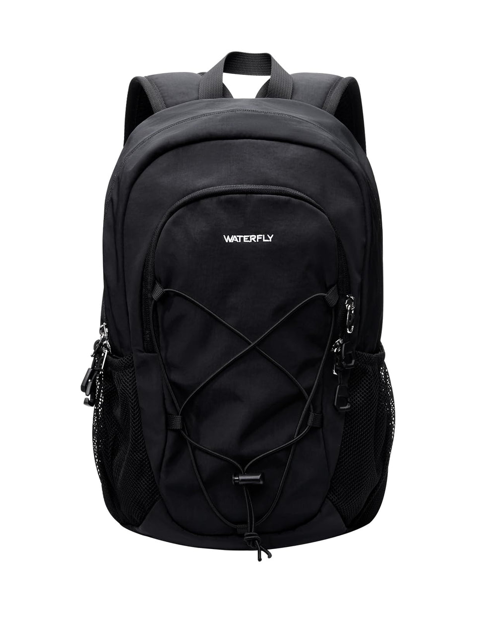 WATERFLY front view showing compact design and easy-access pockets