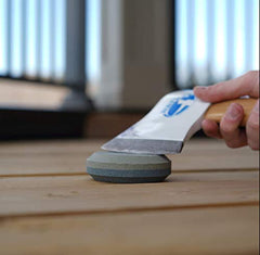 WATL close-up of grit surface highlighting 400 and 1000 grit textures for durability