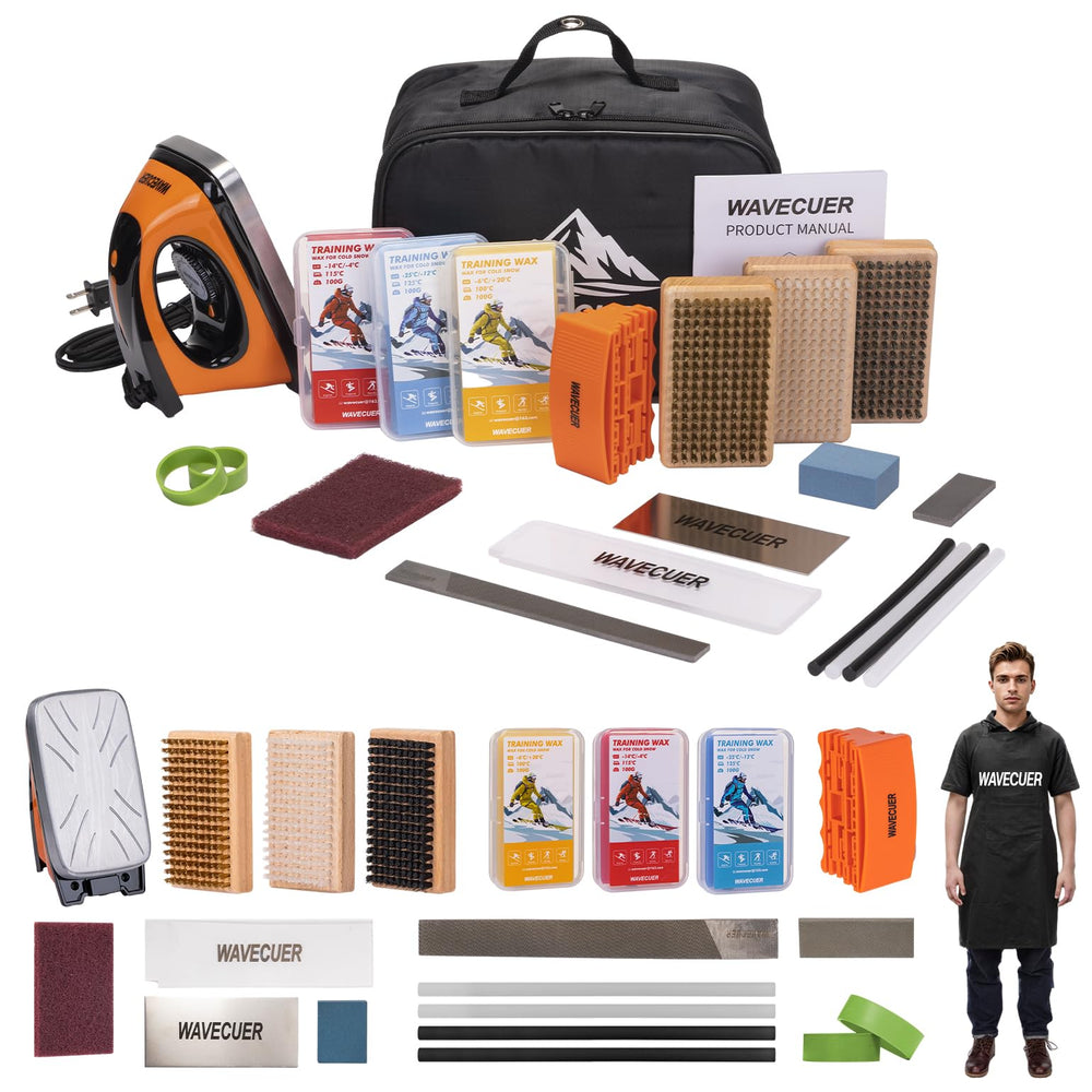WAVECUER kit overview with tools organized showing portability and full coverage