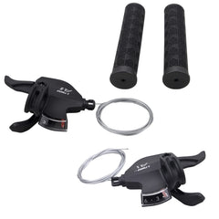 WEEROCK front view of shifters mounted showing clean installation and easy access