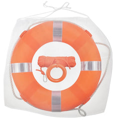 WeiliGrove orange preserver front view showing bright color and quick-access benefit