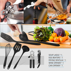 wesqunie long-handle tools in use over a camp stove keeping hands safe