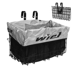 Wiel front-mounted on handlebar showing secure cargo transport