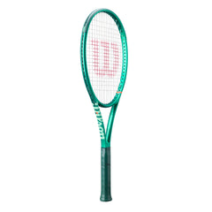 WILSON Blade 98 V10 closeup of frame shows braided layup detail for improved feel